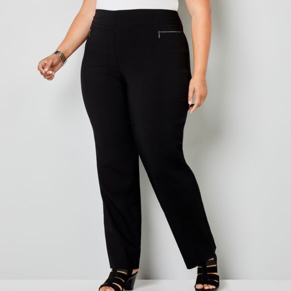 Avenue Pants - Avenue Super Stretch Pull-On Straight Leg Pant NWT